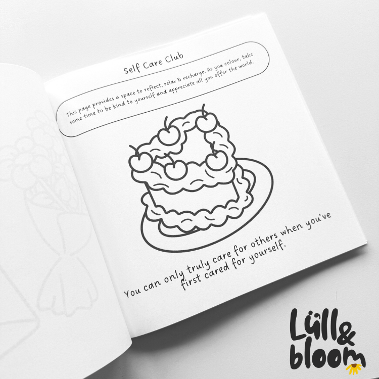 Self Care - A Colouring Book: Reflect, Relax & Recharge