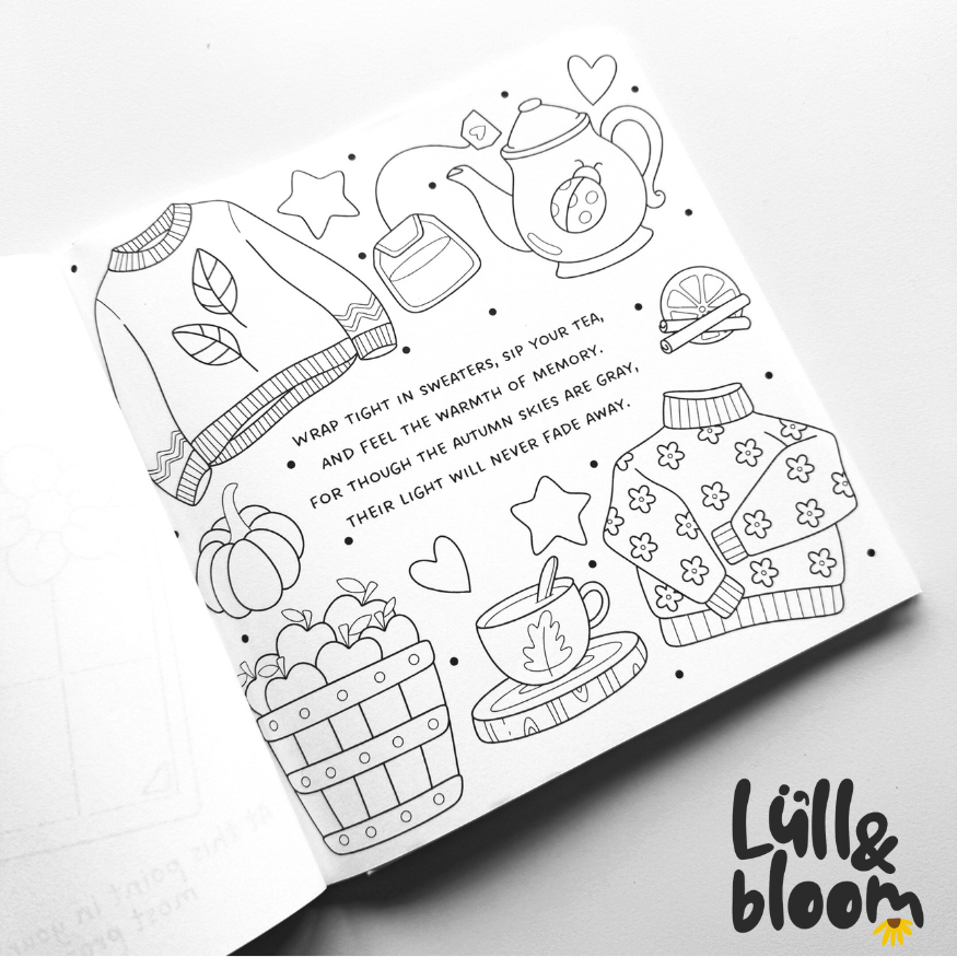 Grief & Healing - A Colouring Book: Poetry, Prompts & Affirmations