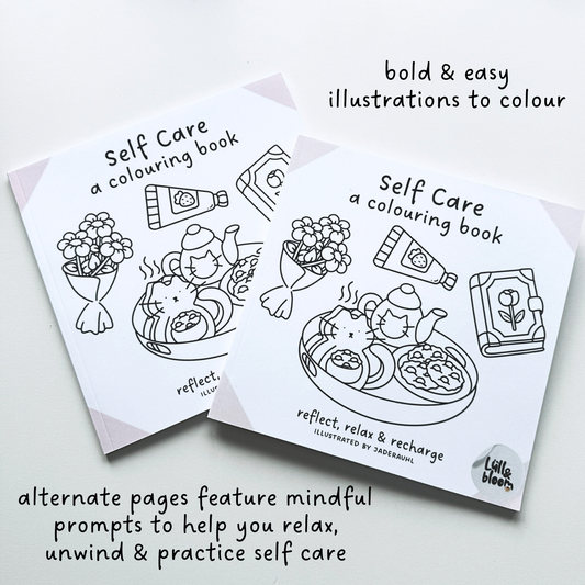 Self Care - A Colouring Book: Reflect, Relax & Recharge